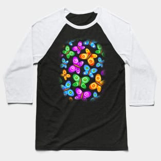 Butterflies Baseball T-Shirt